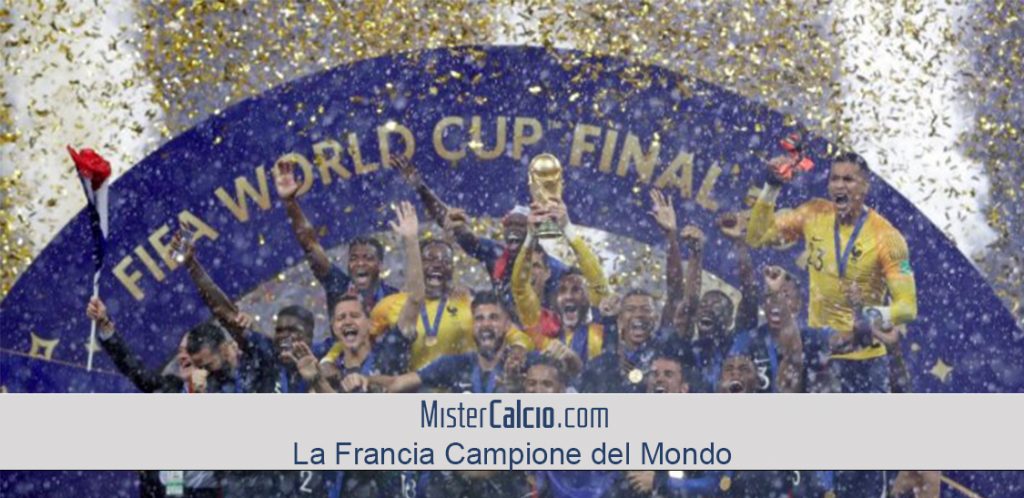 La Francia Campione del Mondo