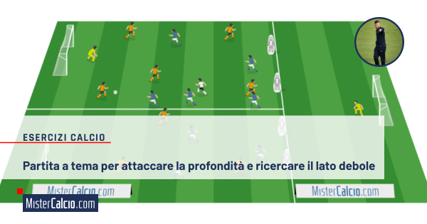 Partita a tema per attaccare la verticalizzazione e il lato debole