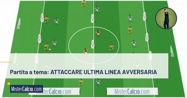 attaccare ultima linea avversaria secondaria